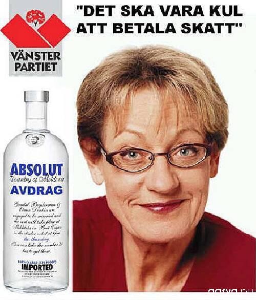 Gudrun Schyman gör skattebetalandet lite