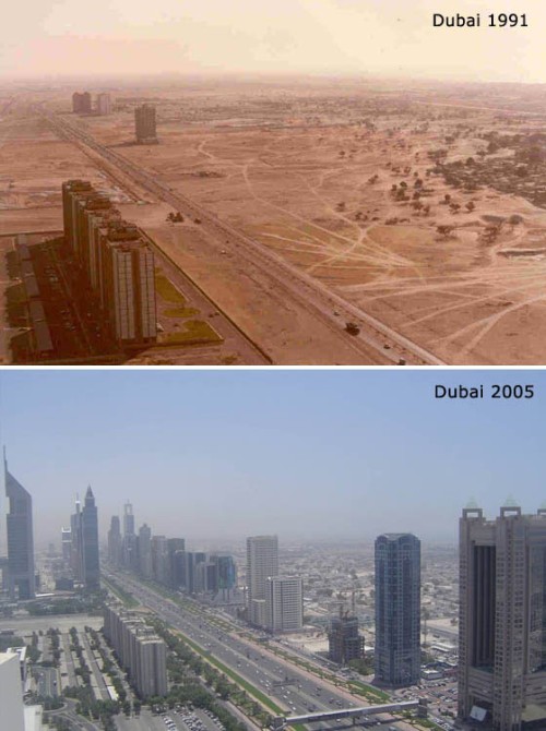 Dubai, då och nu
