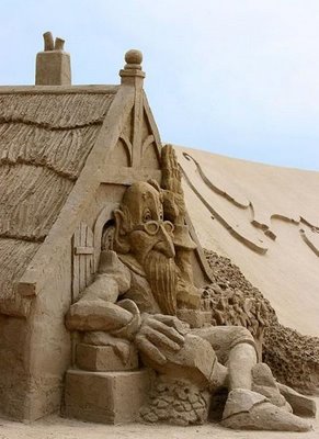 Imponerande konst i sand – bild 9 av 10
