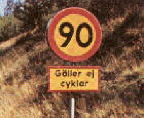 Smart trafikskylt