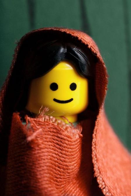 Kända fotografier omgjorda i Lego – bild 13 av 15