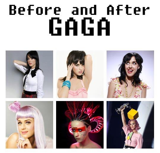 Popstjärnor: Före och efter Lady Gaga – bild 1 av 5