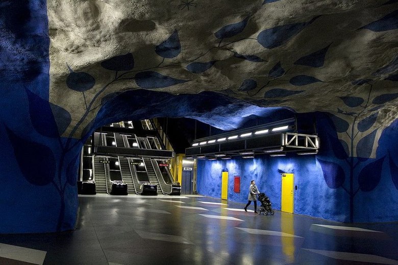 Konst i Stockholms tunnelbana
