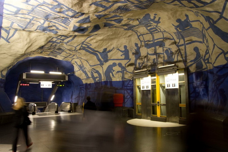 Konst i Stockholms tunnelbana – bild 16 av 46