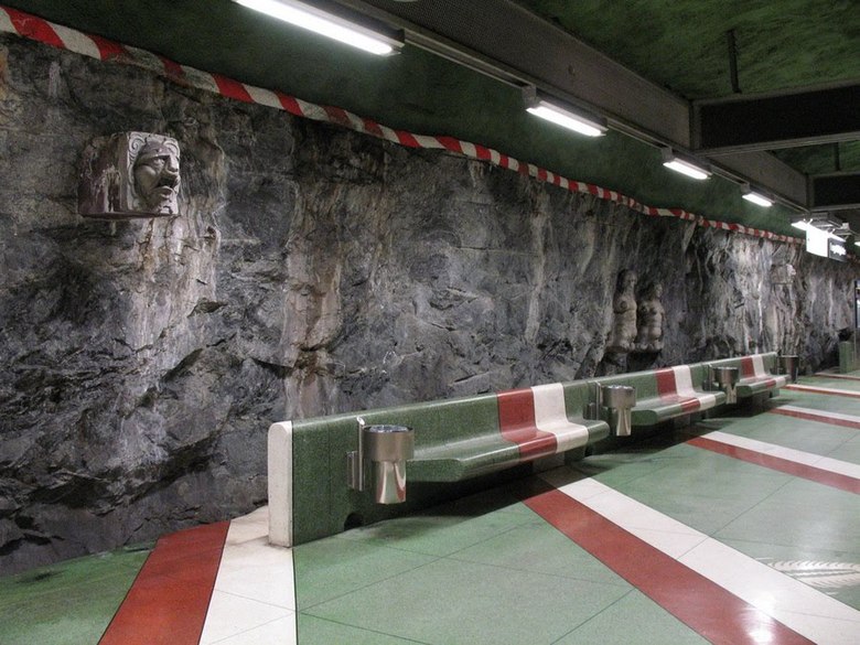 Konst i Stockholms tunnelbana – bild 24 av 46
