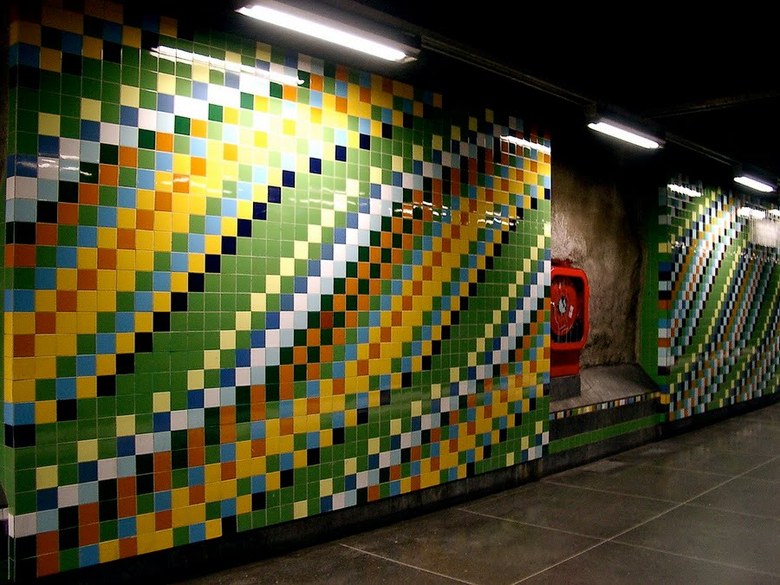 Konst i Stockholms tunnelbana – bild 37 av 46