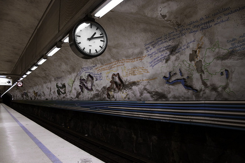 Konst i Stockholms tunnelbana – bild 38 av 46