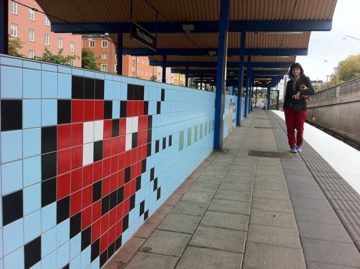 Konst i Stockholms tunnelbana – bild 43 av 46