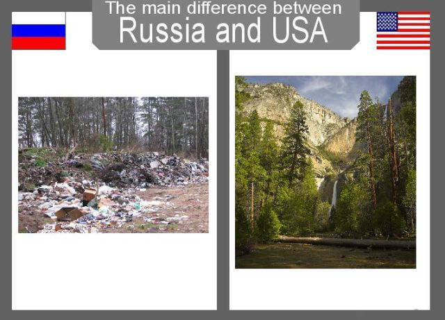 Skillnader mellan Ryssland och USA – bild 2 av 28