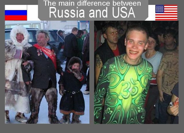 Skillnader mellan Ryssland och USA – bild 15 av 28
