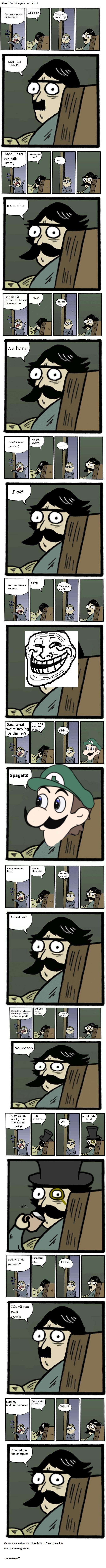 Den stirrande pappan