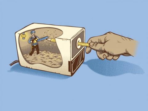 En automatisk pennvässare