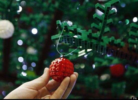 Julgran i Lego – bild 5 av 5