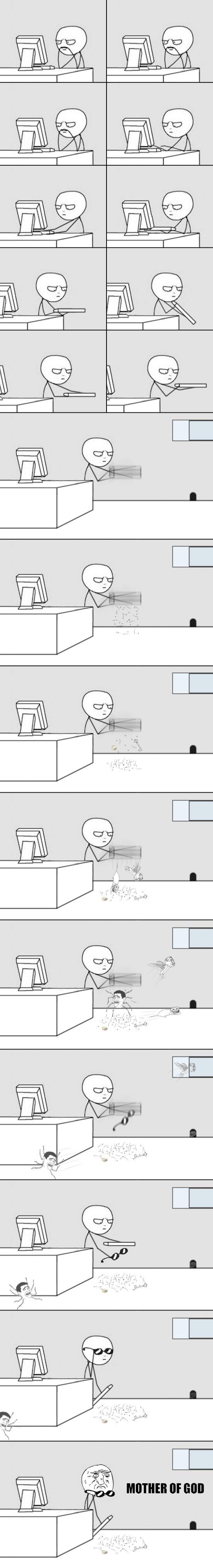 Vad som händer när man rengör sitt tangentbord