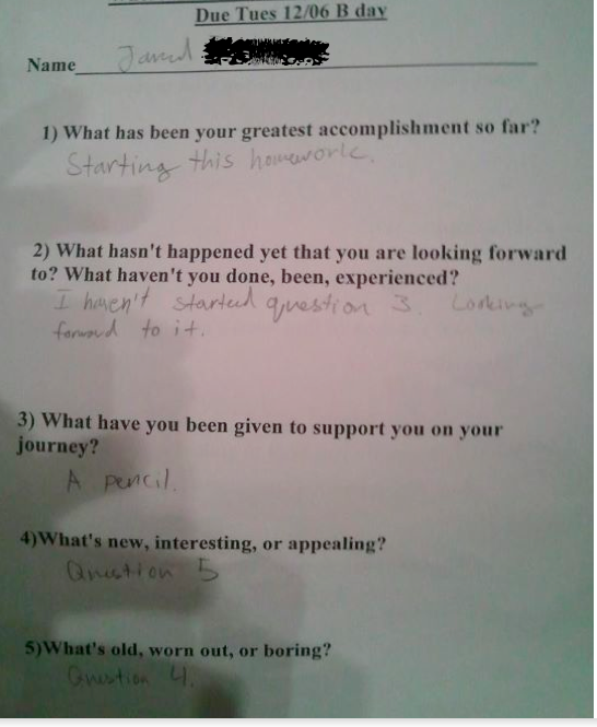 Homework like a boss