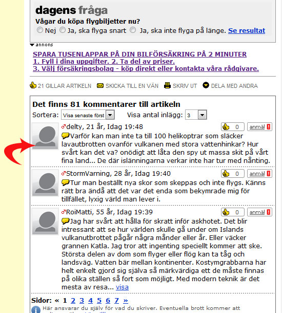 Lösning på vulkanutbrottet