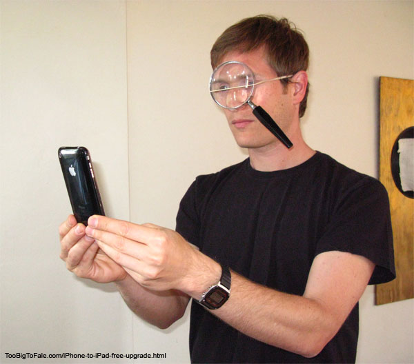 Uppgradera Iphone till Ipad