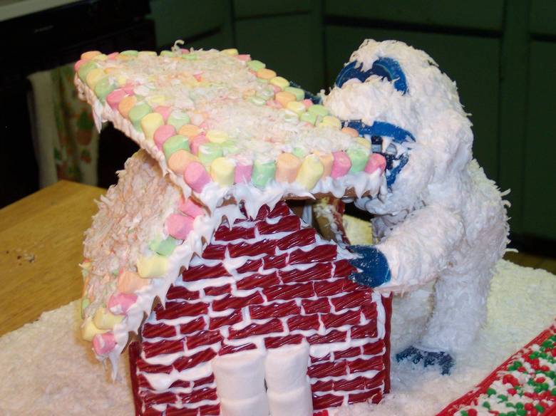 Balla pepparkakskonstruktioner