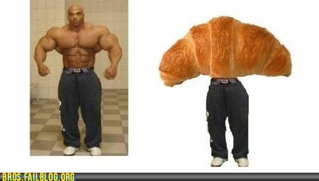 Jag blev en croissant