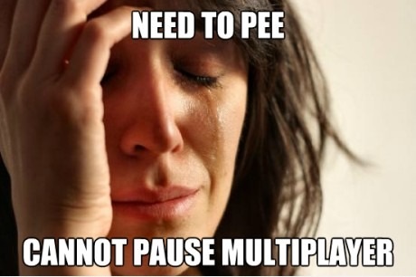 Need to pee!