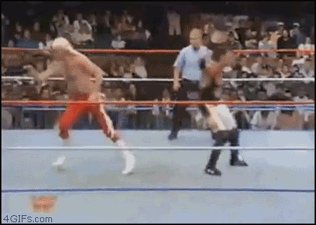 Wrestling fail