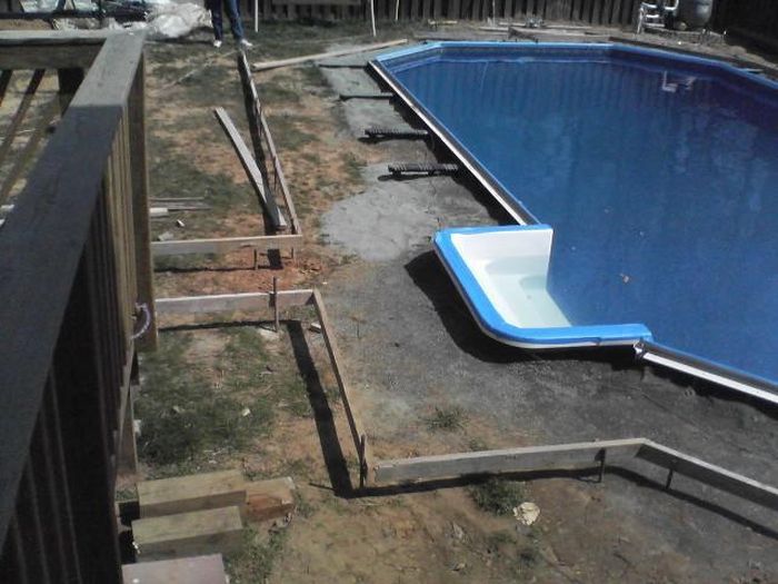 Hemmagjord pool – bild 35 av 38