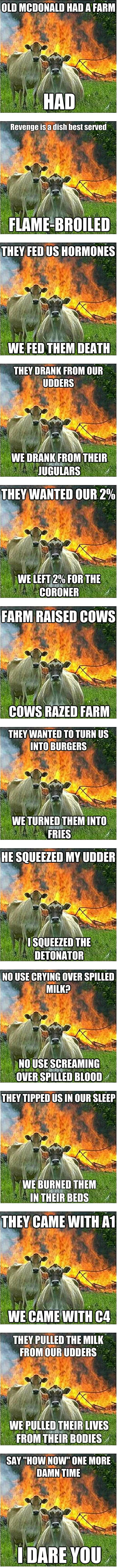 Bästa memes från Evil Cow