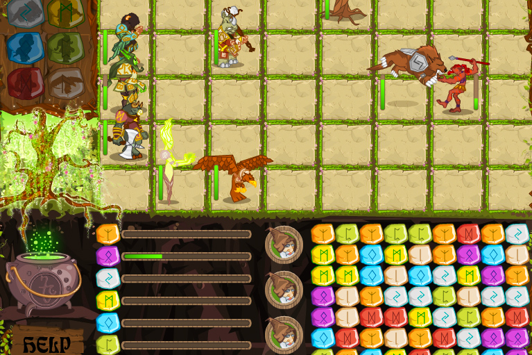 Bild från Druid Wars