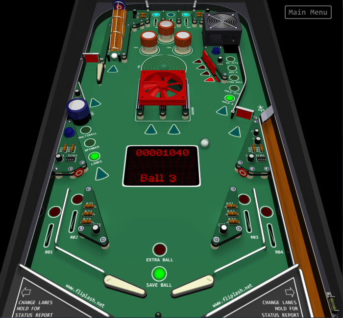 Bild från Pinball