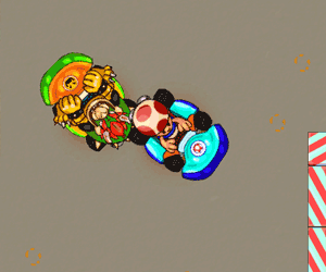 Bild från Mario Battle Kart