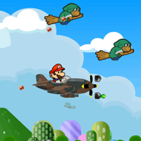 Bild från Mario Airship Battle