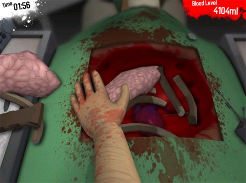 Bild från Surgeon Simulator 2013