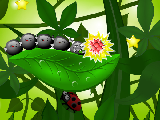 Bild från Sticky Blobs