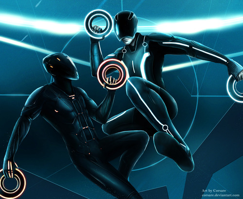 Bild från Tron Disc Battle