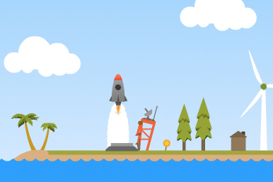 Bild från Wonder Rocket