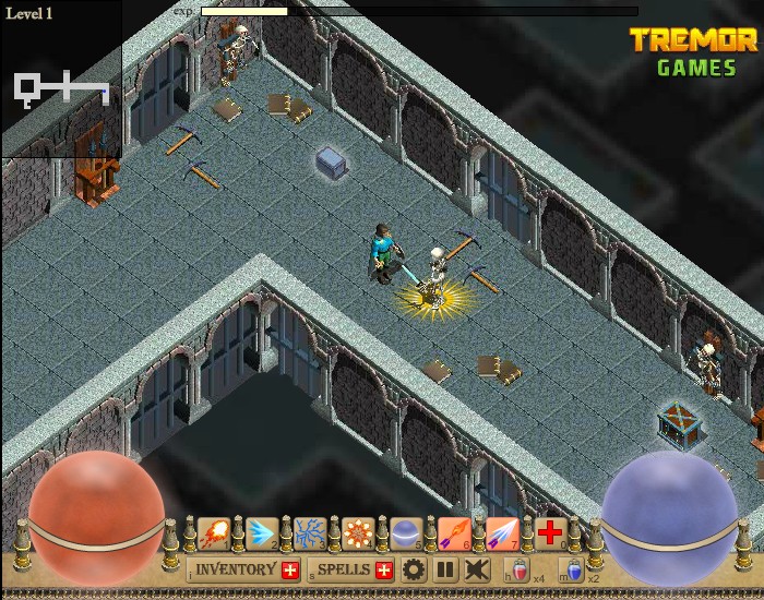 Bild från Forgotten Dungeon