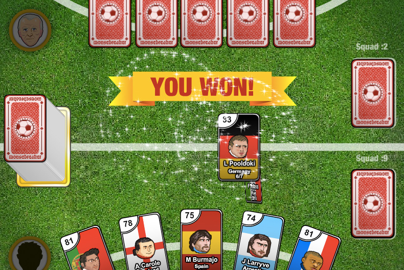 Bild från Sports Heads Cards: Squad Swap