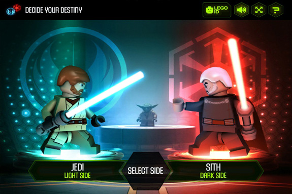 Bild från Lego Star Wars: Yoda Chronicles