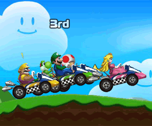 Bild från Super Mario Racing 2