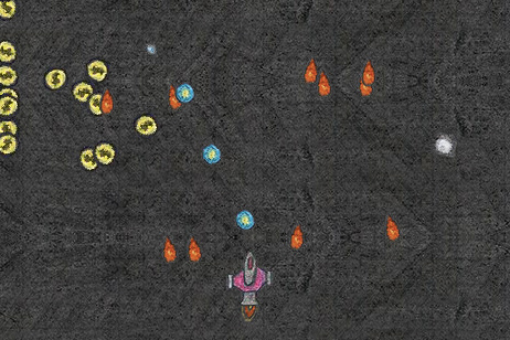 Bild från Notebook Space Wars
