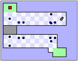 Bild från World Hardest Game 3