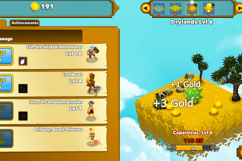 Bild från Clicker heroes