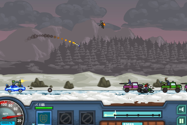 Bild från Road of Fury: Nuclear Blizzard