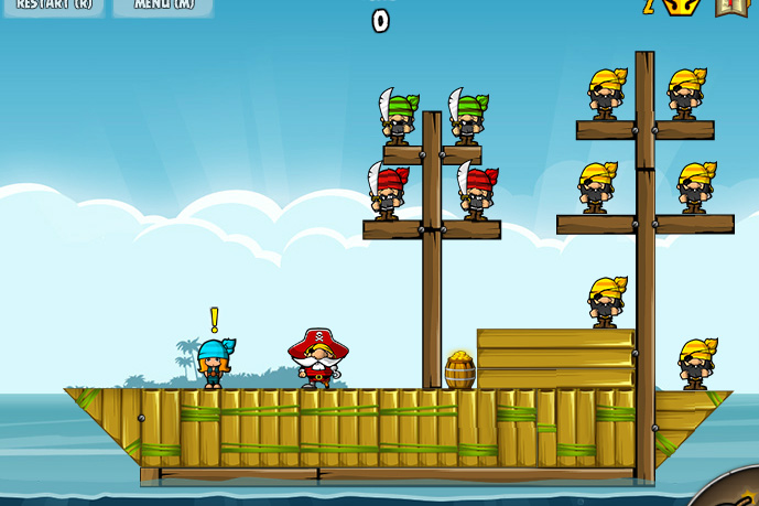 Bild från Siege Hero: Pirate Pillage