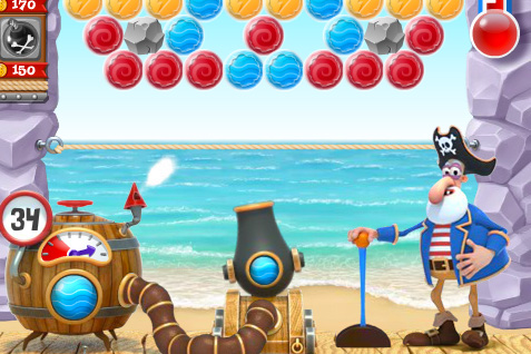 Bild från Bubble Shooter: Archibald the Pirate