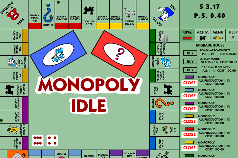 Bild från Monopoly idle