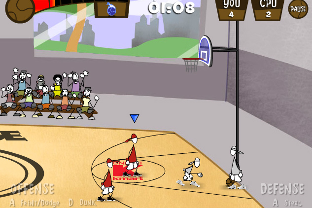 Bild från Stick Basketball