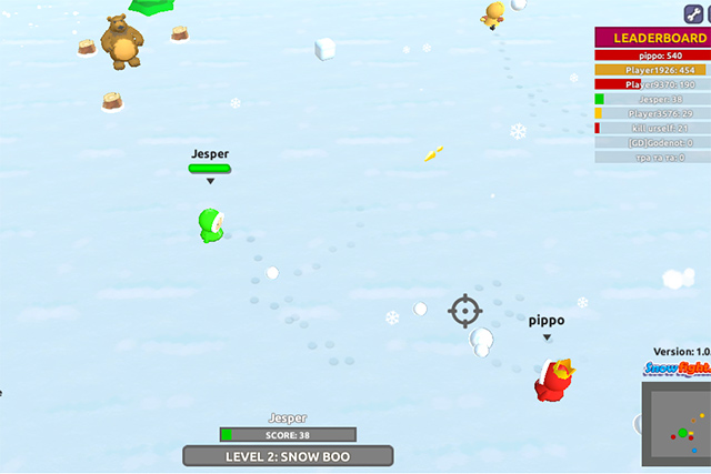 Bild från Snöbollskrig