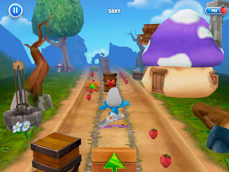 Bild från The Smurfs Skate Rush