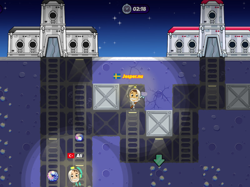 Bild från Idle Miner Space Rush
